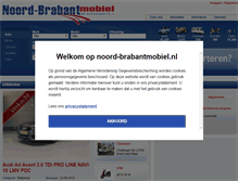 Tablet Screenshot of noord-brabantmobiel.nl